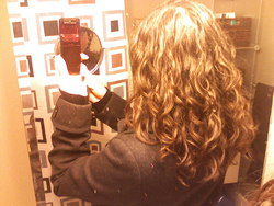 Good curl day! - Brunette, Blonde, 3a, Long hair styles, Readers, Female, Curly hair, Adult hair hairstyle picture