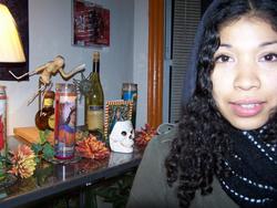 DAY OF THE DEAD CURLS - 3b, 3c, Long hair styles, Readers, Female, Curly hair, Black hair, Adult hair, Natural Hair Celebration hairstyle picture