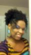 side45view of my favorite up45do hairstyle 4541 - Curly kinky hair, 3c
