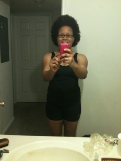 13 months natural - Brunette, Medium hair styles, Afro, Readers hairstyle picture