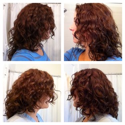 2c/3a hair before and after 1st Devacut! -  hairstyle picture