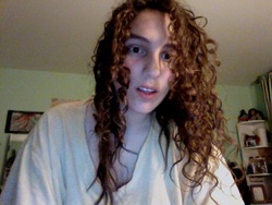 messy messy hair - Brunette, 3b, Long hair styles, Readers, Female, Curly hair, Teen hair hairstyle picture