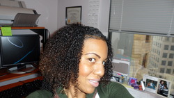 Simple Wash n Go - 3b, Medium hair styles, Female, Curly hair, Black hair, Adult hair hairstyle picture