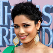 freida pinto - Wavy hair