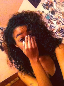 Wash and Go - Brunette, 3b, Medium hair styles, Long hair styles, Readers, Female, Curly hair, Teen hair, Black hair hairstyle picture