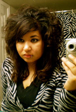 Scene Hair from Julz - 3a, Wavy hair, Long hair styles, Styles, Female, Curly hair, Black hair, Scene hair, Emo hair hairstyle picture