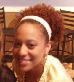 my casual up-do - Brunette, 3c, Short hair styles, Medium hair styles, Updos, Readers, Female, Curly hair, Adult hair hairstyle picture