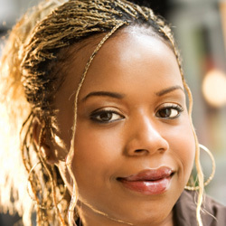 microbraids.jpeg - Blonde, Medium hair styles, Female, Curly hair, Black hair, Adult hair, Micro braids hairstyle picture