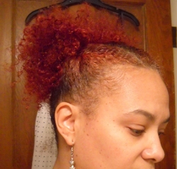 Under control . . . finally! - Redhead, 3c, Mature hair, Medium hair styles, Updos, Summer hair, Spring hair, Readers, Female hairstyle picture