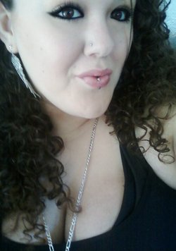 Hair pinned back behind my ear :) - Brunette, 3b, Long hair styles, Readers, Styles, Female, Curly hair, Teen hair, Natural Hair Celebration hairstyle picture