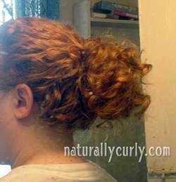 Messy Bun - Redhead, Readers, Styles, Female, Curly hair, Buns hairstyle picture