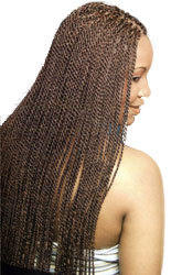 Senegalese Twist - Brunette, Long hair styles, Twist hairstyles, Styles, Female, Black hair, Adult hair, Senegalese twists hairstyle picture