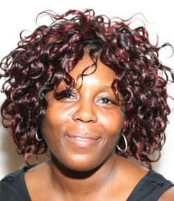 Full-head Sew-in Weave - Redhead, Brunette, Medium hair styles, Styles, Female, Curly hair, Adult hair, Weave hairstyles hairstyle picture