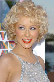 Pin curls - Blonde, Short hair styles, Styles, Female, Curly hair, Adult hair, Finger waves, Pin curls hairstyle picture
