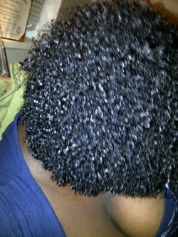 *MY VERY FIRST WASH N GO* - 4a, 4b, Medium hair styles, Kinky hair, Female, Black hair, Adult hair hairstyle picture