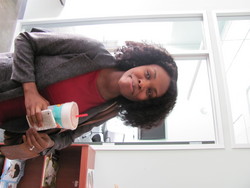 CurlyNikki - 4a, Celebrities, Medium hair styles, Kinky hair, Readers, Female, Black hair, Adult hair hairstyle picture