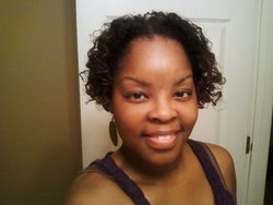 Curly 2 strand twist - Short hair styles, Styles, Female, Curly hair, Black hair, Adult hair, Twist out hairstyle picture