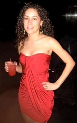 My Birthday Party - Jan 2009 - Brunette, 3b, 3a, Long hair styles, Readers, Special occasion, Female, Curly hair, Holiday Party Curls, Adult hair, Formal hairstyles hairstyle picture