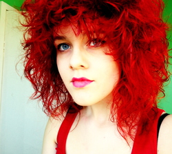 RED - Redhead, Medium hair styles, Readers, Female, Curly hair, Teen hair, Punk hair, Layered hairstyles hairstyle picture