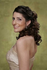 Wavy beauty - Brunette, Wavy hair, Styles, Special occasion, Female, 2c hairstyle picture