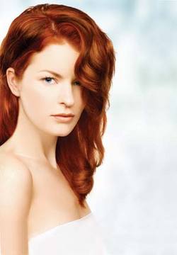 From ThermaFuse - Redhead, 2b, Wavy hair, Long hair styles, Styles, Female hairstyle picture