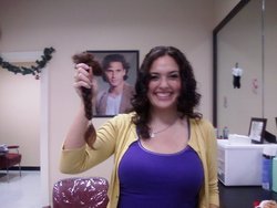 Locks of Love - Brunette, 3b, Wavy hair, Medium hair styles, Readers, Female, Curly hair hairstyle picture