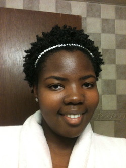 First Twist Out - 4a, Short hair styles, Readers, Female, Black hair, Adult hair, Twist out hairstyle picture