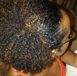 wampg puff - Curly kinky hair, 3c