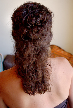 Finished Look - Brunette, Wavy hair, Medium hair styles hairstyle picture