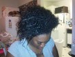 getting ready for the bc - Curly kinky hair