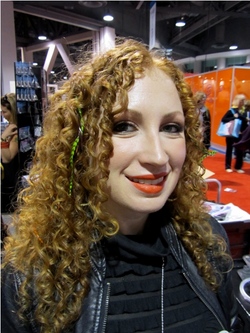 International Salon and Spa Expo 2011 - Redhead, Medium hair styles, Long hair styles, Female, Curly hair, Adult hair, Textured Tales from the Street hairstyle picture