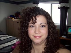 New Curly Bangs - Brunette, 3b, Medium hair styles, Long hair styles, Readers, Styles, Female, Curly hair, Adult hair hairstyle picture