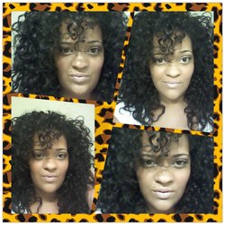 Big Curls! - 3b, Medium hair styles, Long hair styles, Readers, Female, Makeovers, Black hair, Adult hair hairstyle picture