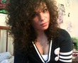 d - Curly hair