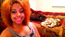 Wild & Proud - Redhead, 3c, Short hair styles, Medium hair styles, Kinky hair, Afro, Female, Curly hair, Teen hair, Adult hair, Curly kinky hair hairstyle picture