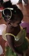my youngest girl  a princess party - kids hair