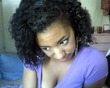 bantu knots out  451 4 relaxed hair 3 4 natural - Coil out