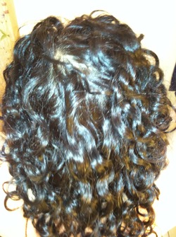 After 2 months Curly Girl - Brunette, 3a, Medium hair styles, Readers hairstyle picture