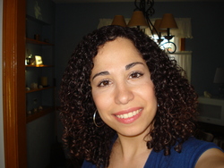 My air-dried curls :) - Brunette, 3b, Medium hair styles, Readers, Female, Adult hair, Spiral curls hairstyle picture