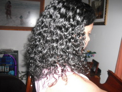 Braid Out ( Small Braids)2 - 3b, 3a, Medium hair styles, Styles, Female, Curly hair, Teen hair, Black hair, Braid out hairstyle picture