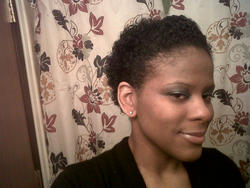 Newly Natural - Brunette, 3c, Very short hair styles, Readers, Female, Curly hair, Black hair, Adult hair hairstyle picture