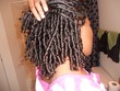 finger coils - Curly kinky hair, 3c