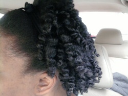 Kinky twist out - 4a, Medium hair styles, Kinky hair, Twist hairstyles, Readers, Female, Black hair, Adult hair, Twist out, Coil out, Natural Hair Celebration hairstyle picture