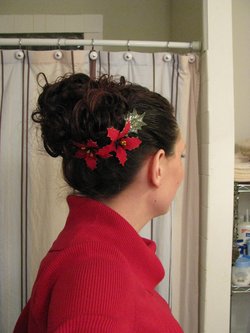 my Christmas 'do - Readers, 2010 Holiday Photos hairstyle picture