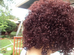 My 3c hair ;) - Redhead, Medium hair styles, Long hair styles, Readers, Female, Curly hair, Black hair, Adult hair hairstyle picture