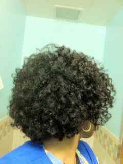 Fluffy curls - Brunette, 4a, 4b, Mature hair, Medium hair styles, Kids hair, Updos, Kinky hair, Twist hairstyles, Readers, Styles, Female, Teen hair, Black hair, Adult hair, Flat twists, Twist out, Curly kinky hair hairstyle picture