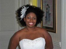 Dressy Fro! - Wedding hairstyles, Readers hairstyle picture
