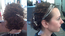 Curly Updo - Readers, Holiday Party Curls hairstyle picture