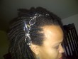 side sweep 45 great for thick hair or locs - Coil out