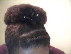 Twist w/puff - Short hair styles, Adult hair hairstyle picture